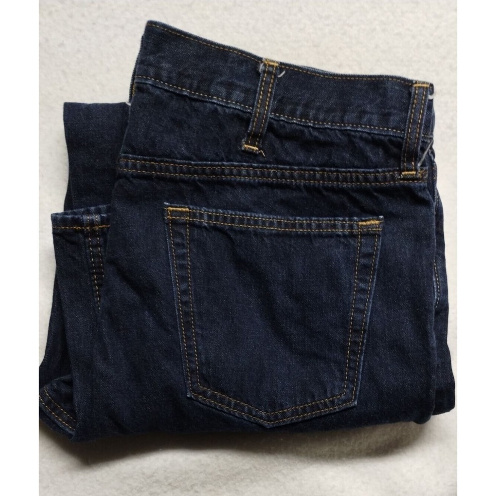 Dark Wash Jeans Classic‎ Fit Denim Pants Everyday Wear Size Unknown